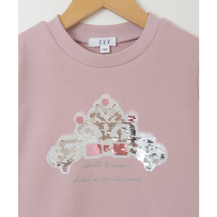 [100-130]スパンコールモチーフトレーナー | a.v.v【KIDS】 | 詳細画像40 