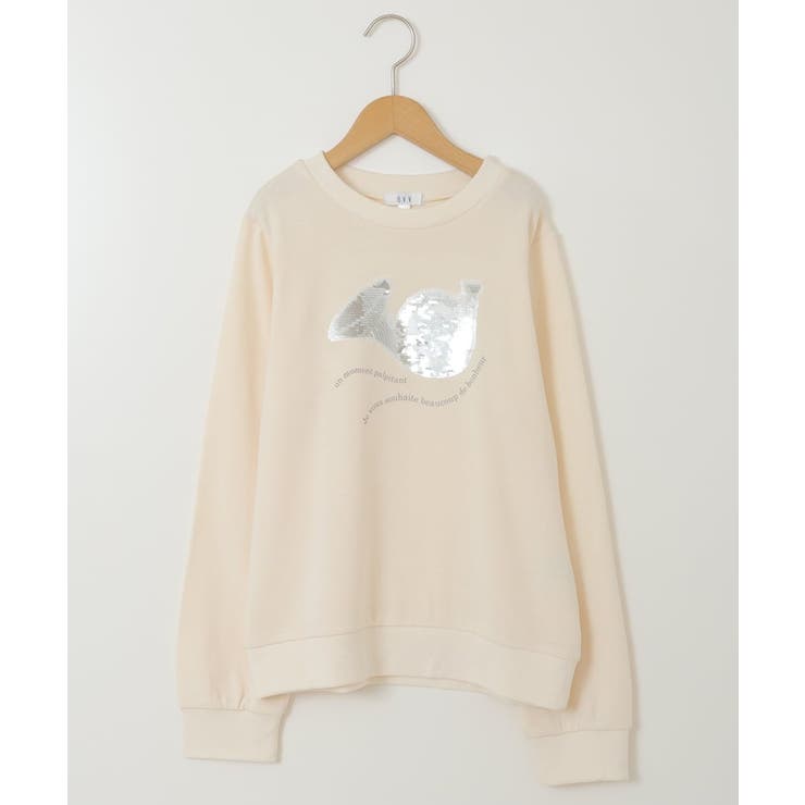 [100-130]スパンコールモチーフトレーナー | a.v.v【KIDS】 | 詳細画像44 