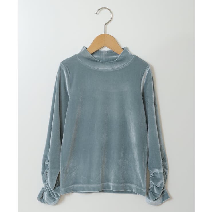 [100-130]ベロアハイネックトップス | a.v.v【KIDS】 | 詳細画像24 