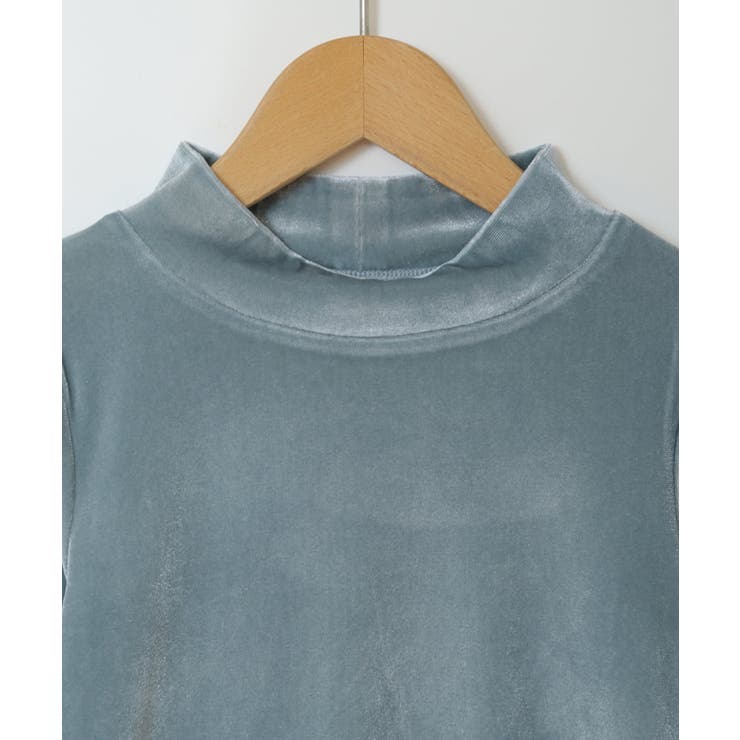 [100-130]ベロアハイネックトップス | a.v.v【KIDS】 | 詳細画像26 