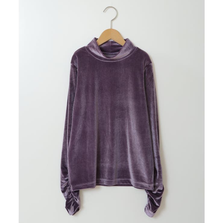 [100-130]ベロアハイネックトップス | a.v.v【KIDS】 | 詳細画像30 