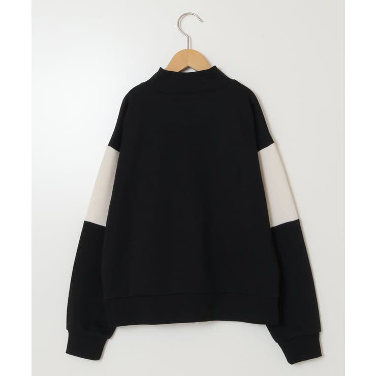 [130]ハーフジップ配色ロゴスウェット | a.v.v【KIDS】 | 詳細画像20 