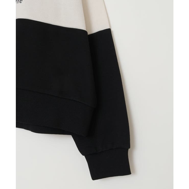 [130]ハーフジップ配色ロゴスウェット | a.v.v【KIDS】 | 詳細画像24 