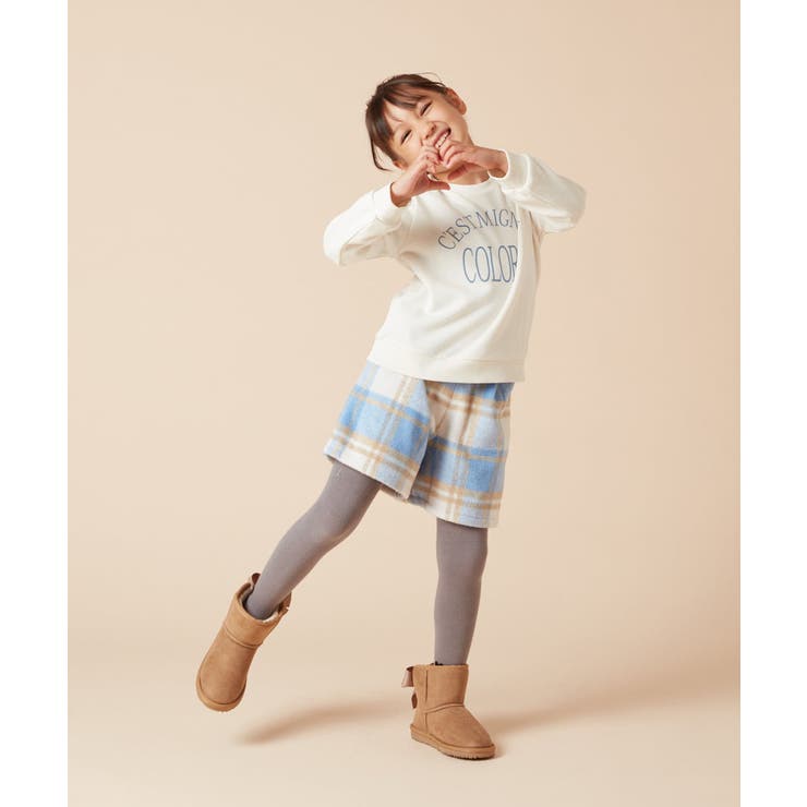 [100-130]ロゴプリントトレーナー | a.v.v【KIDS】 | 詳細画像11 