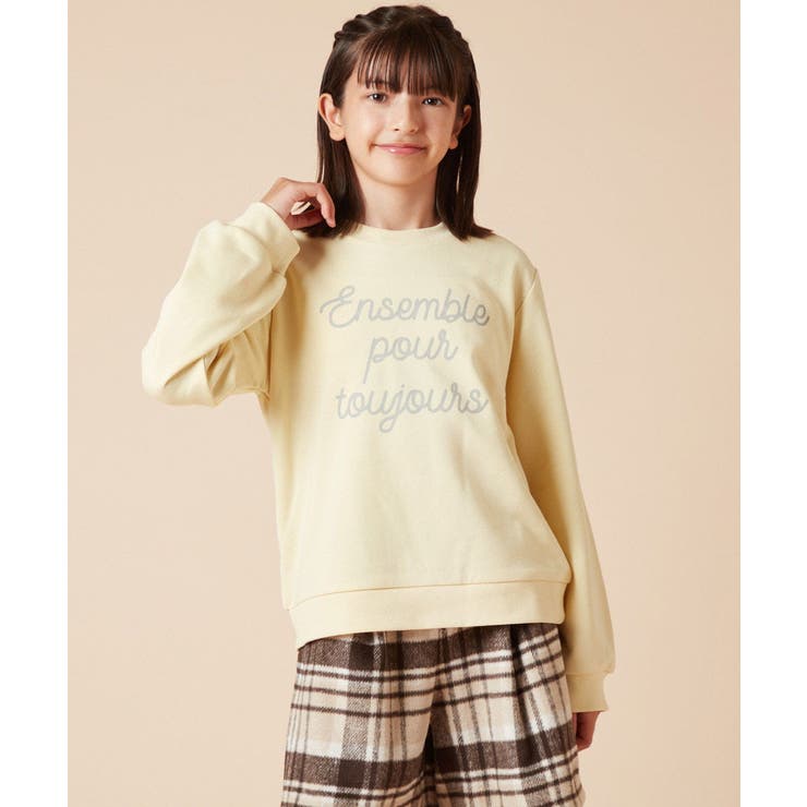 [100-130]ロゴプリントトレーナー | a.v.v【KIDS】 | 詳細画像16 