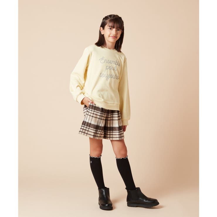 [100-130]ロゴプリントトレーナー | a.v.v【KIDS】 | 詳細画像21 