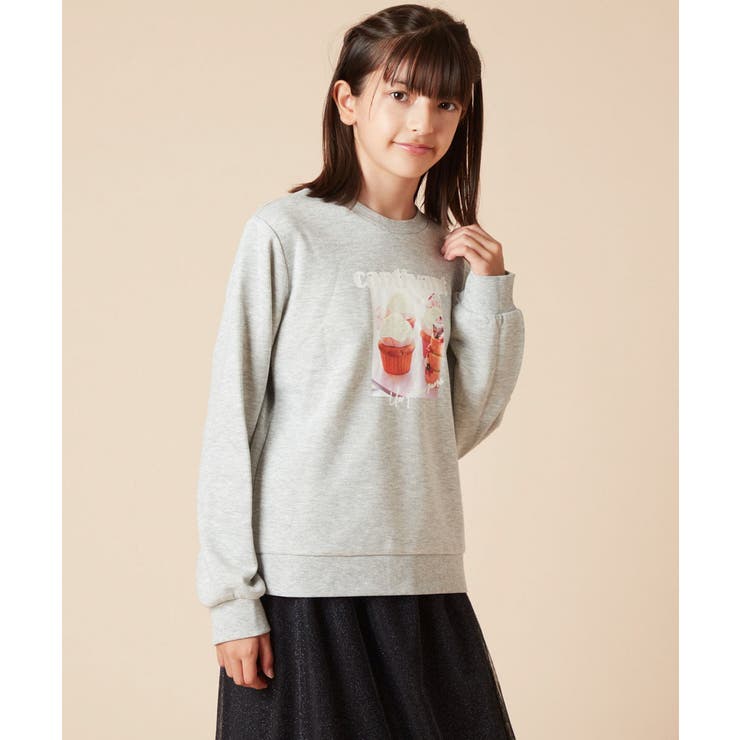 ライトグレー | [100-130]アソートプリントトレーナー | a.v.v【KIDS】