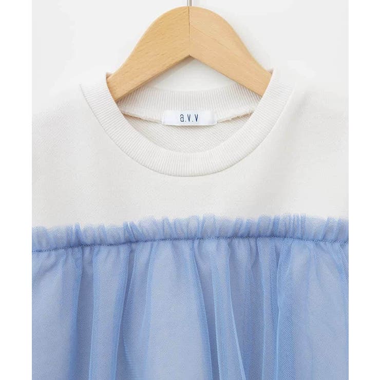 [120-130]チュールドッキングスウェット | a.v.v【KIDS】 | 詳細画像23 