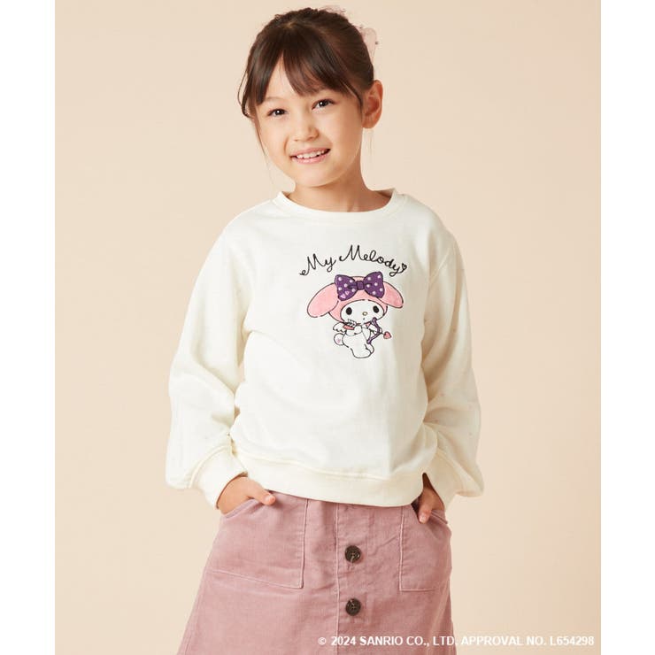 【数量限定】[100-140]［マイメロディ］エンジェルトレーナー | a.v.v【KIDS】 | 詳細画像16 