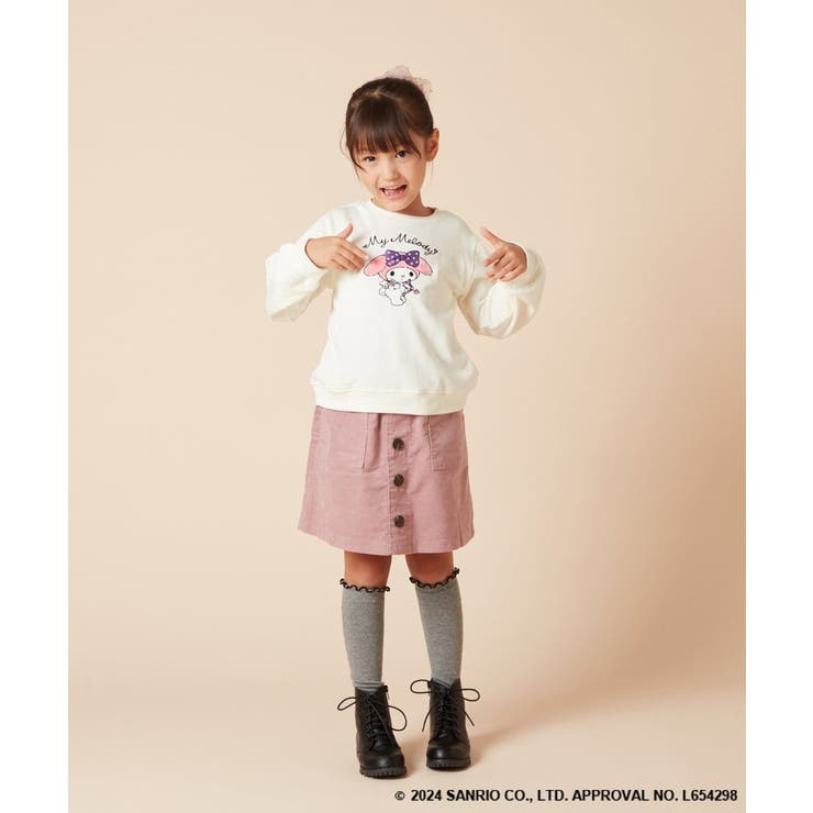 【数量限定】[100-140]［マイメロディ］エンジェルトレーナー | a.v.v【KIDS】 | 詳細画像17 