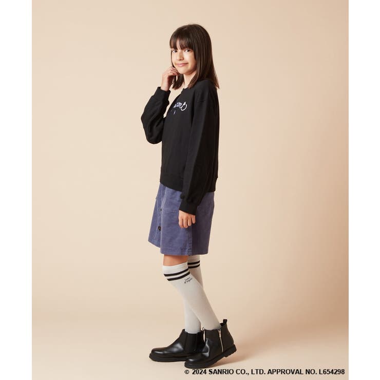 【数量限定】[120-160]［クロミ］ショートプルオーバー | a.v.v【KIDS】 | 詳細画像20 