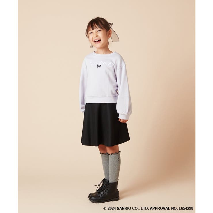 【数量限定】[120-160]［クロミ］ショートプルオーバー | a.v.v【KIDS】 | 詳細画像9 