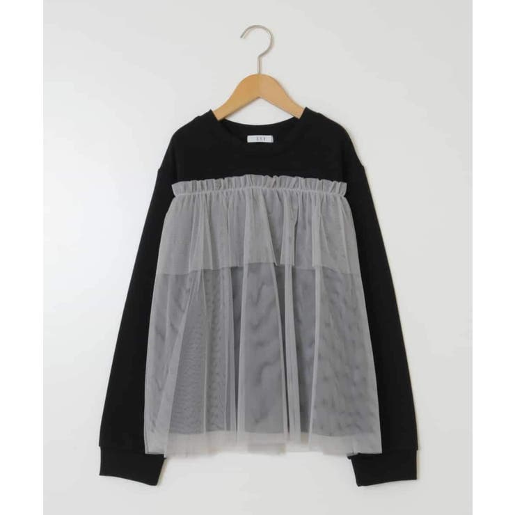 [140-150]チュールドッキングスウェット | a.v.v【KIDS】 | 詳細画像28 