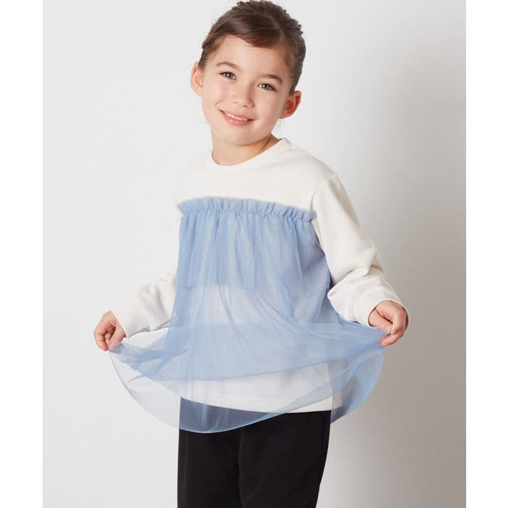 [160]チュールドッキングスウェット | a.v.v【KIDS】 | 詳細画像17 