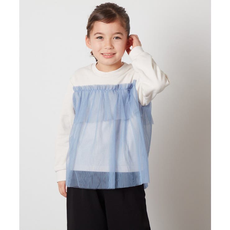 [160]チュールドッキングスウェット | a.v.v【KIDS】 | 詳細画像20 