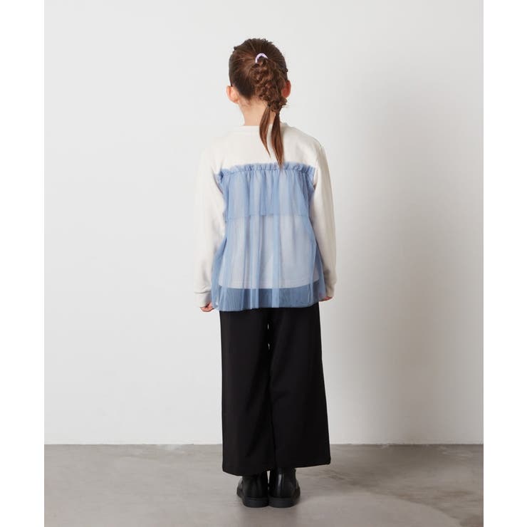 [160]チュールドッキングスウェット | a.v.v【KIDS】 | 詳細画像25 