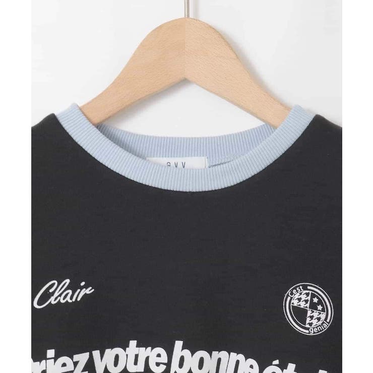 [130-160]【切り替えバイカラー/スポーティ】配色切り替えロゴトレーナー | a.v.v【KIDS】 | 詳細画像27 