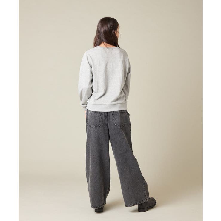 [120 160]【通学にもオススメ ケーブルニット×裏毛 | a.v.v【KIDS】 | 詳細画像22 