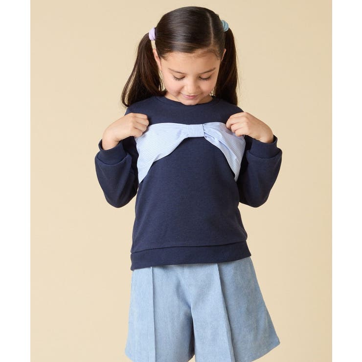 [110 150]【通学にもオススメ 選べる３デザイン】モチーフアソートトレーナ… | a.v.v【KIDS】 | 詳細画像24 