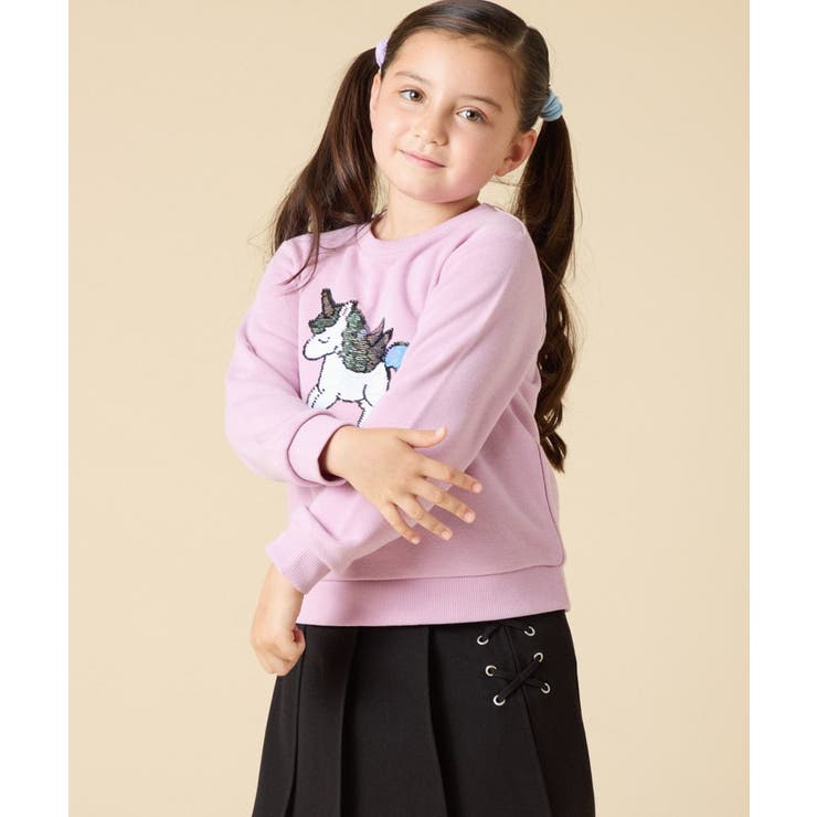 [110 150]【通学にもオススメ 選べる３デザイン】モチーフアソートトレーナ… | a.v.v【KIDS】 | 詳細画像3 