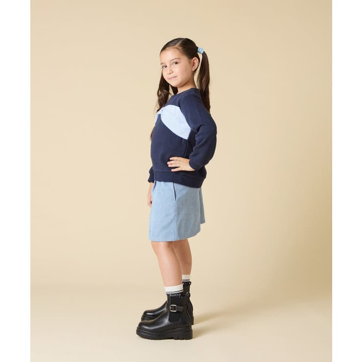 [110 150]【通学にもオススメ 選べる３デザイン】モチーフアソートトレーナ… | a.v.v【KIDS】 | 詳細画像31 