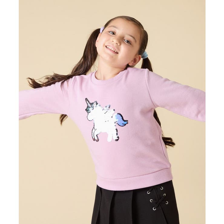 [110 150]【通学にもオススメ 選べる３デザイン】モチーフアソートトレーナ… | a.v.v【KIDS】 | 詳細画像4 