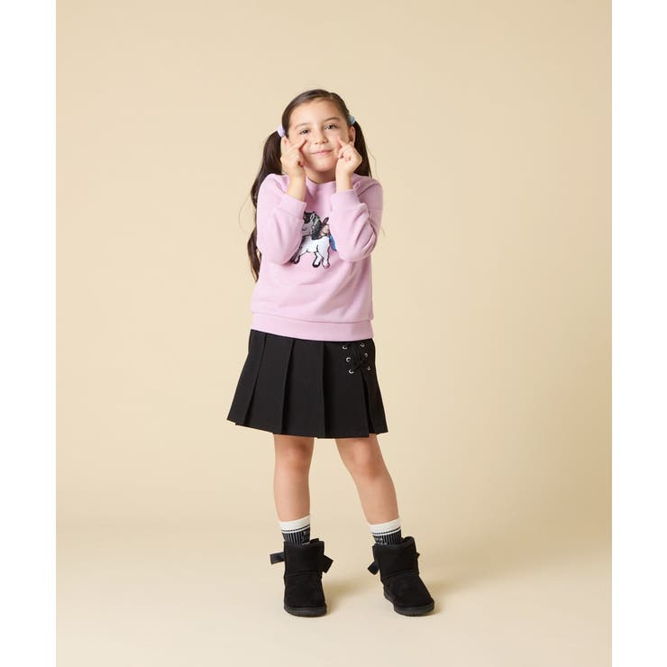 [110 150]【通学にもオススメ 選べる３デザイン】モチーフアソートトレーナ… | a.v.v【KIDS】 | 詳細画像8 