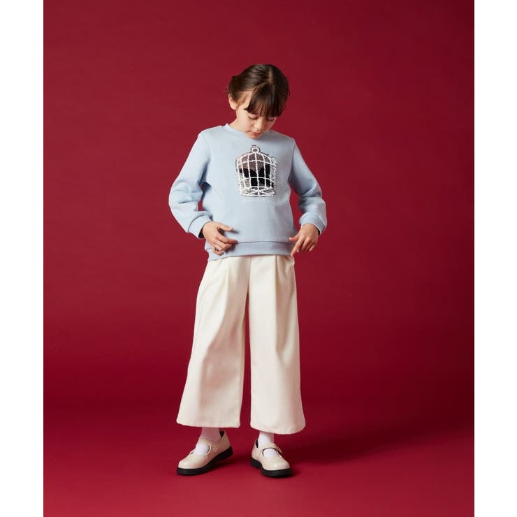 [100-130]スパンコール＆ロゴアソートトレーナー | a.v.v【KIDS】 | 詳細画像14 