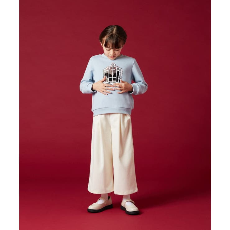 [100-130]スパンコール＆ロゴアソートトレーナー | a.v.v【KIDS】 | 詳細画像15 