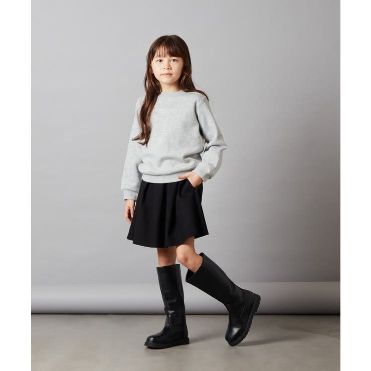 [100-130]スパンコール＆ロゴアソートトレーナー | a.v.v【KIDS】 | 詳細画像2 