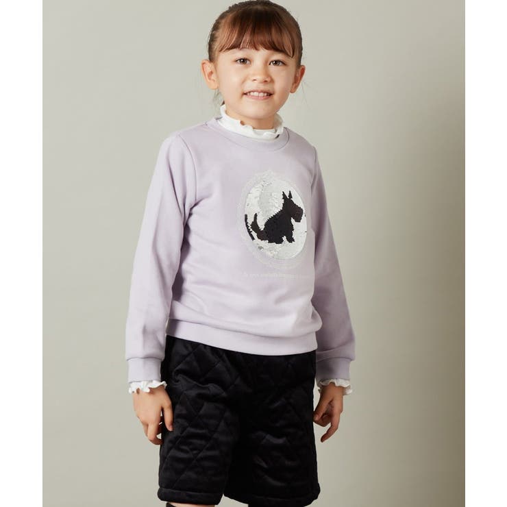 [100-130]スパンコール＆ロゴアソートトレーナー | a.v.v【KIDS】 | 詳細画像21 