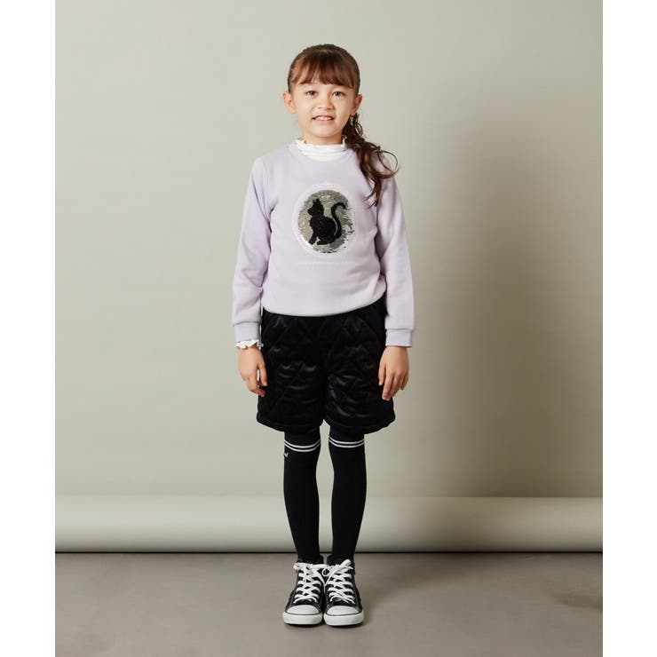 [100-130]スパンコール＆ロゴアソートトレーナー | a.v.v【KIDS】 | 詳細画像23 