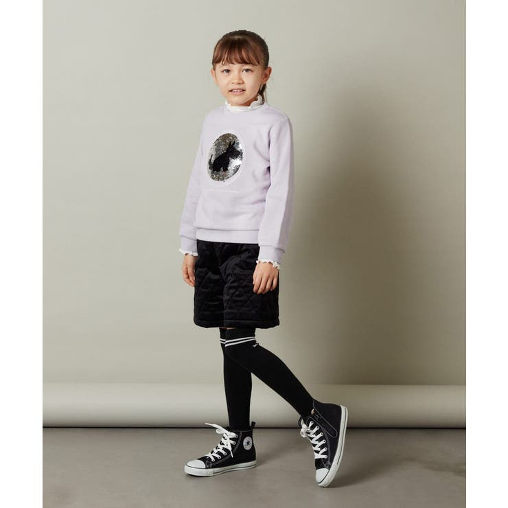 [100-130]スパンコール＆ロゴアソートトレーナー | a.v.v【KIDS】 | 詳細画像25 