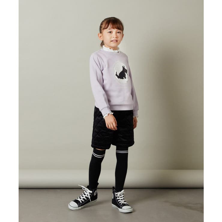 [100-130]スパンコール＆ロゴアソートトレーナー | a.v.v【KIDS】 | 詳細画像26 