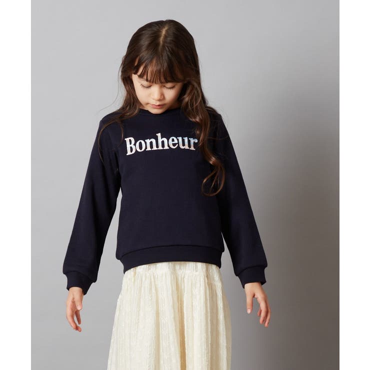 [100-130]スパンコール＆ロゴアソートトレーナー | a.v.v【KIDS】 | 詳細画像28 