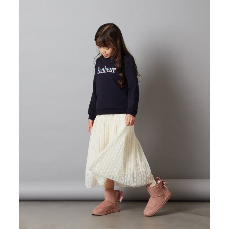 [100-130]スパンコール＆ロゴアソートトレーナー | a.v.v【KIDS】 | 詳細画像34 