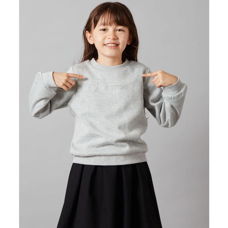 [100-130]スパンコール＆ロゴアソートトレーナー | a.v.v【KIDS】 | 詳細画像41 