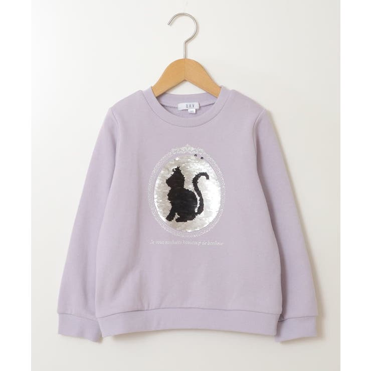 [100-130]スパンコール＆ロゴアソートトレーナー | a.v.v【KIDS】 | 詳細画像51 