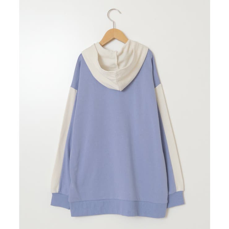 [130]オーバーシルエット配色ロゴスウェット | a.v.v【KIDS】 | 詳細画像24 