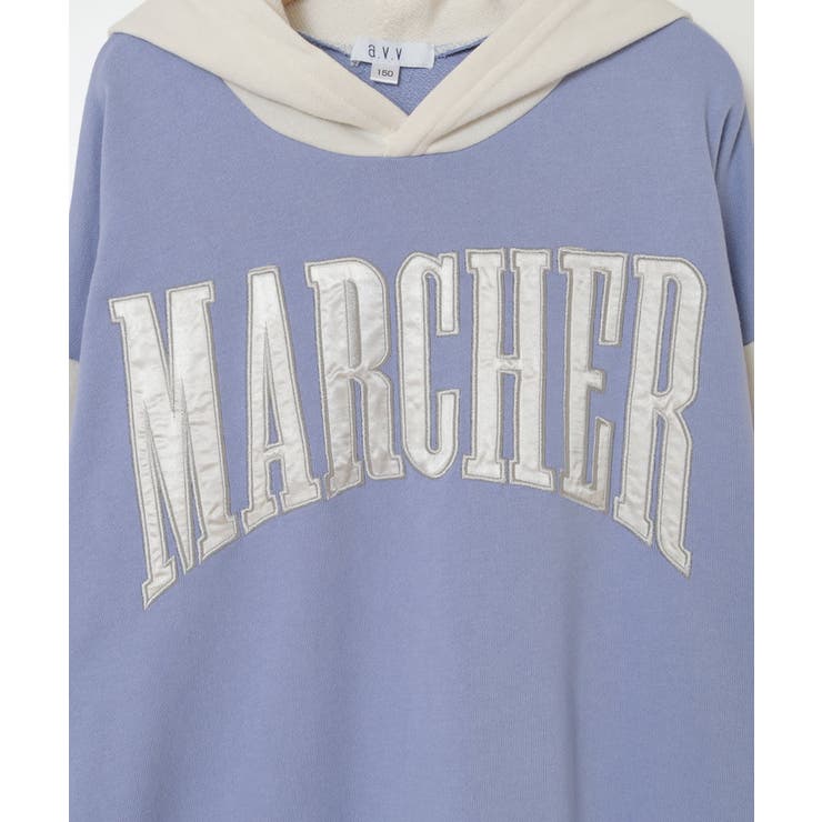 [130]オーバーシルエット配色ロゴスウェット | a.v.v【KIDS】 | 詳細画像26 