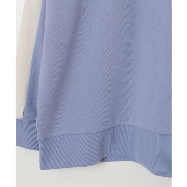 [130]オーバーシルエット配色ロゴスウェット | a.v.v【KIDS】 | 詳細画像27 