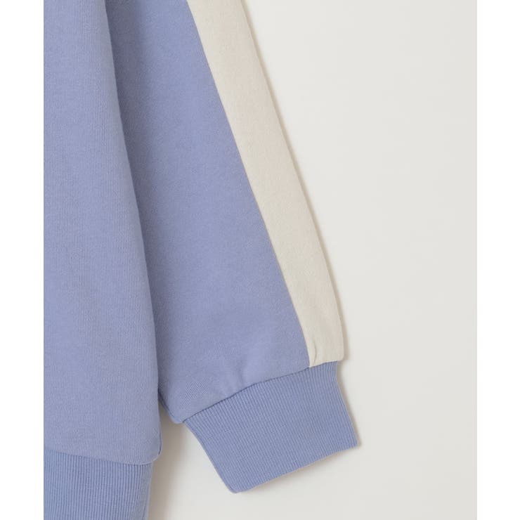 [130]オーバーシルエット配色ロゴスウェット | a.v.v【KIDS】 | 詳細画像28 