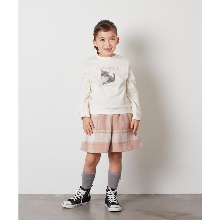 [100-130]アソートアート裏毛トレーナー | a.v.v【KIDS】 | 詳細画像19 