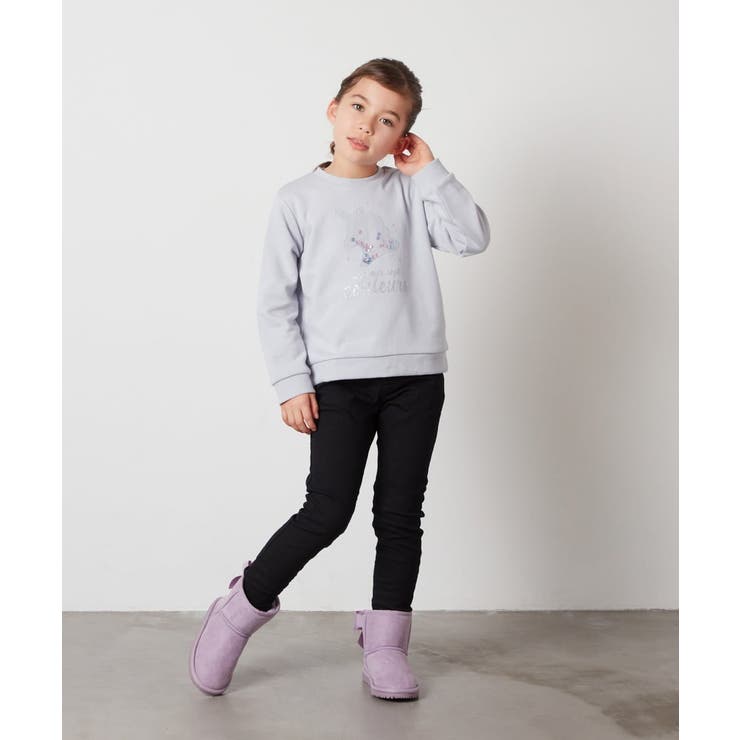 [100-130]アソートモチーフと裏毛トレーナー | a.v.v【KIDS】 | 詳細画像12 