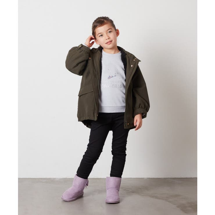 [100-130]アソートモチーフと裏毛トレーナー | a.v.v【KIDS】 | 詳細画像17 