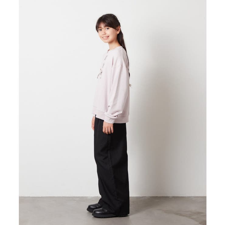 [100-130]フロントレースアップスウェット | a.v.v【KIDS】 | 詳細画像30 