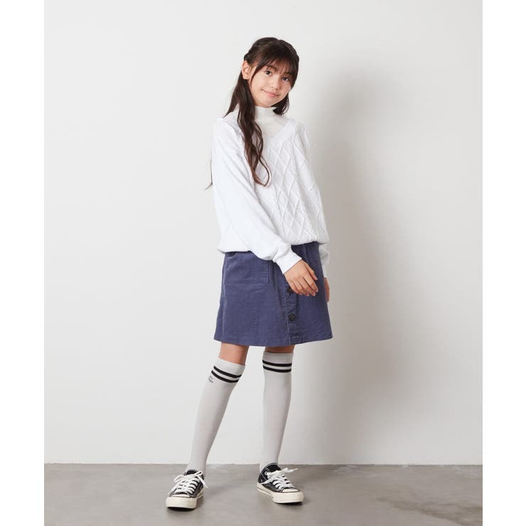 [100-130]ケーブルニットドッキングトレーナー | a.v.v【KIDS】 | 詳細画像18 