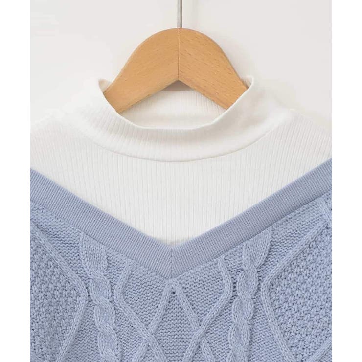 [100-130]ケーブルニットドッキングトレーナー | a.v.v【KIDS】 | 詳細画像23 