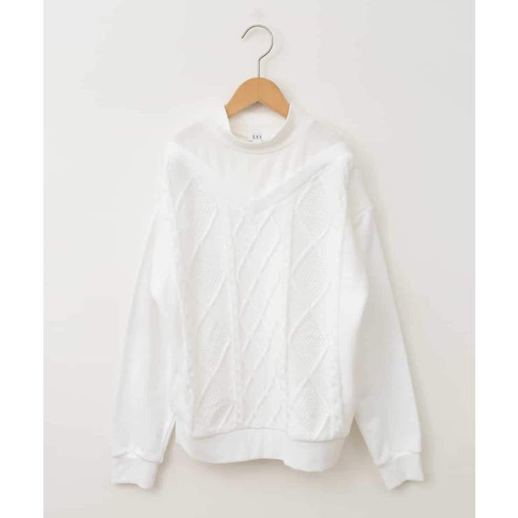 [100-130]ケーブルニットドッキングトレーナー | a.v.v【KIDS】 | 詳細画像27 