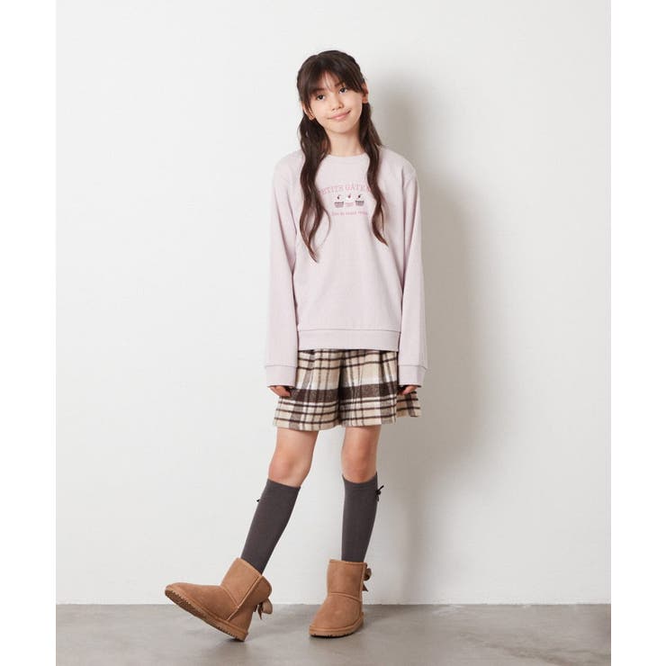 [140-150]アソートモチーフと裏毛トレーナー | a.v.v【KIDS】 | 詳細画像36 